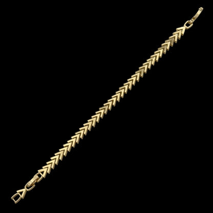 Bratara Arrow Placata cu Aur 18K