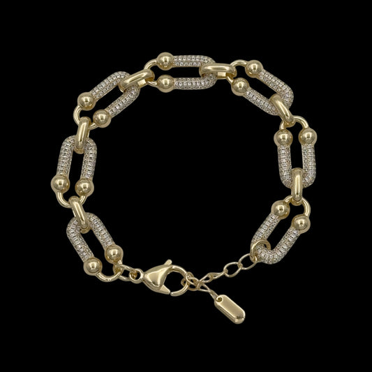 Bratara Legacy Signature Placata cu Aur 18K