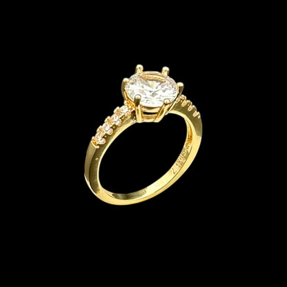 Inel "Marry Me" Placat cu Aur 18K