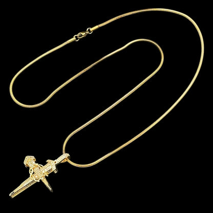 Colier "Valyrian Blade" Gold INOX