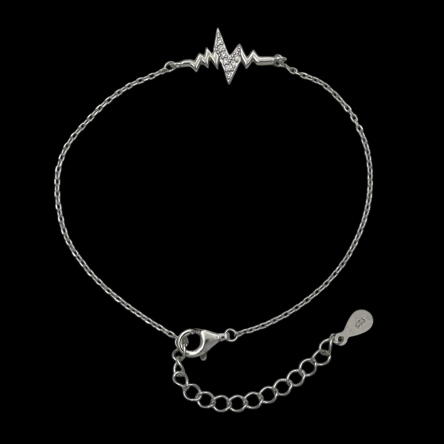 Bratara Heartbeat Argint