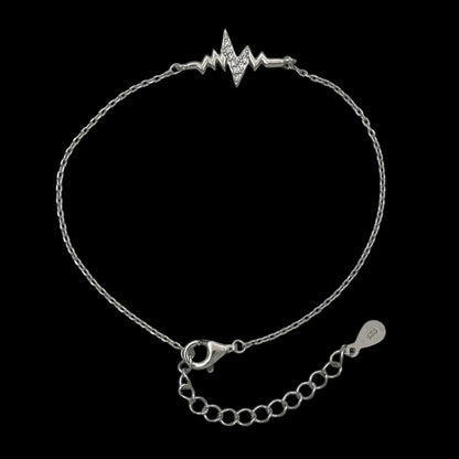 Bratara Heartbeat Argint