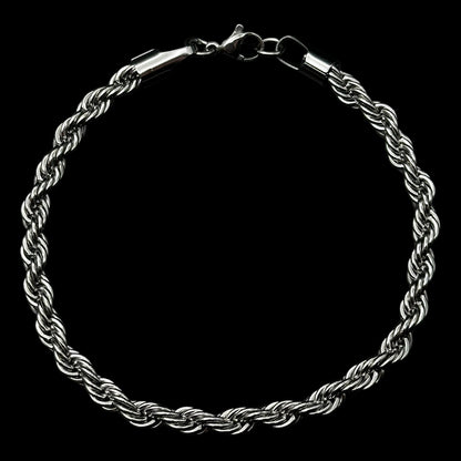 Brățară Rope 4mm INOX