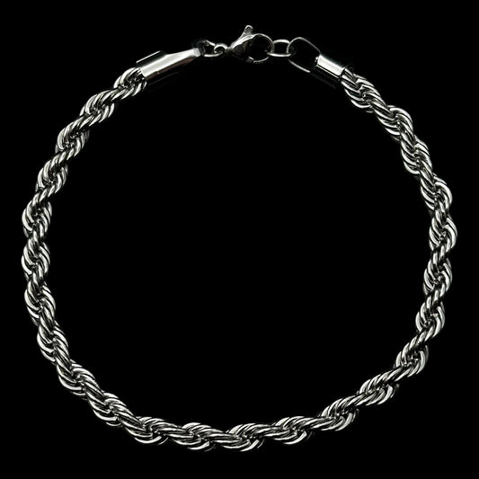 Brățară Rope 4mm INOX