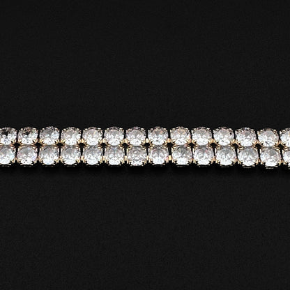 Brățară Tennis Double Gold