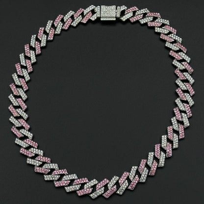 Colier Cuban Special Pink