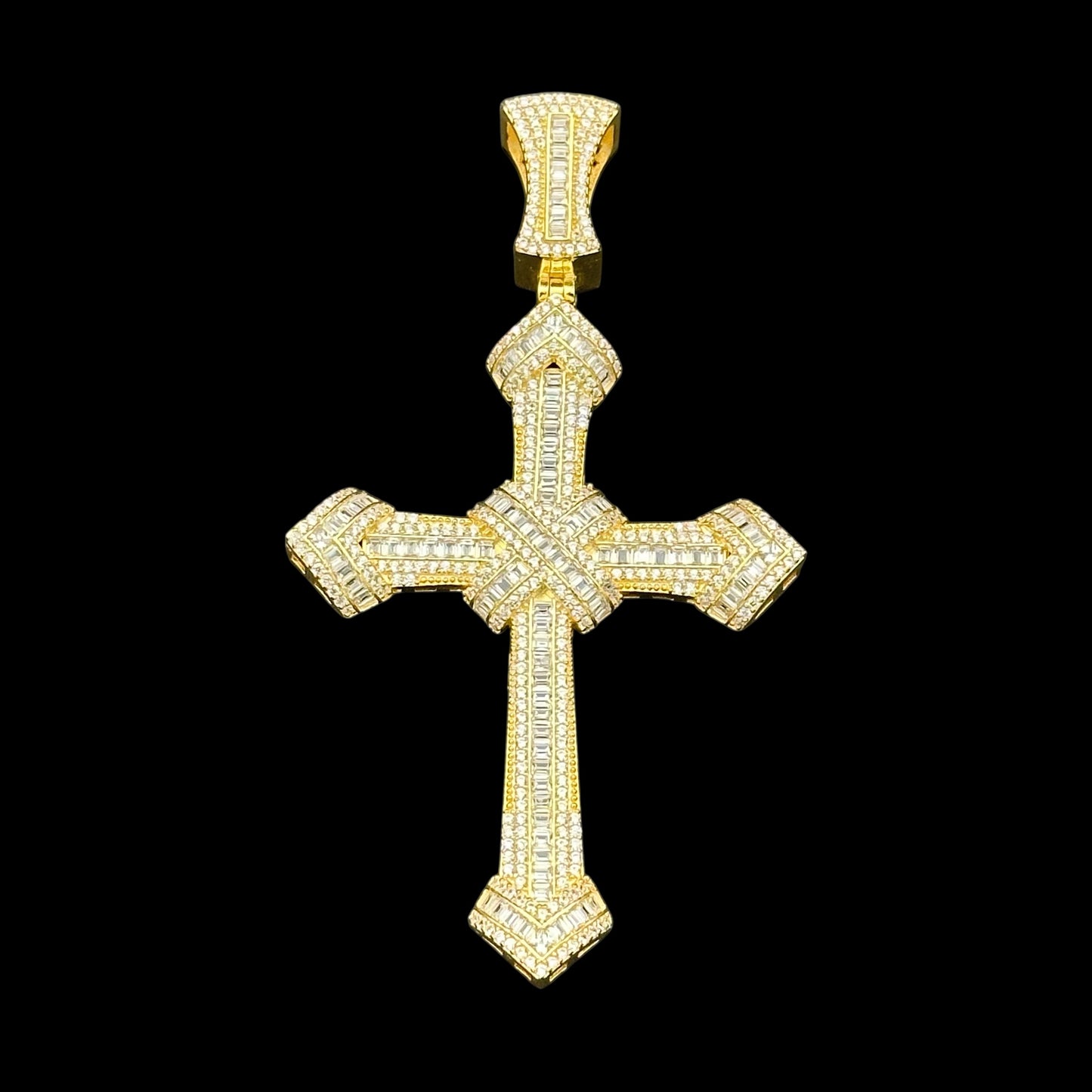 Pandantiv Sacred L Argint Placat cu Aur 14K