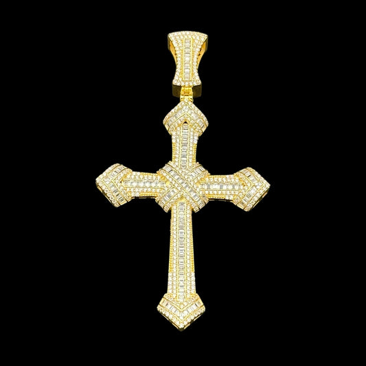 Pandantiv Sacred L Argint Placat cu Aur 14K