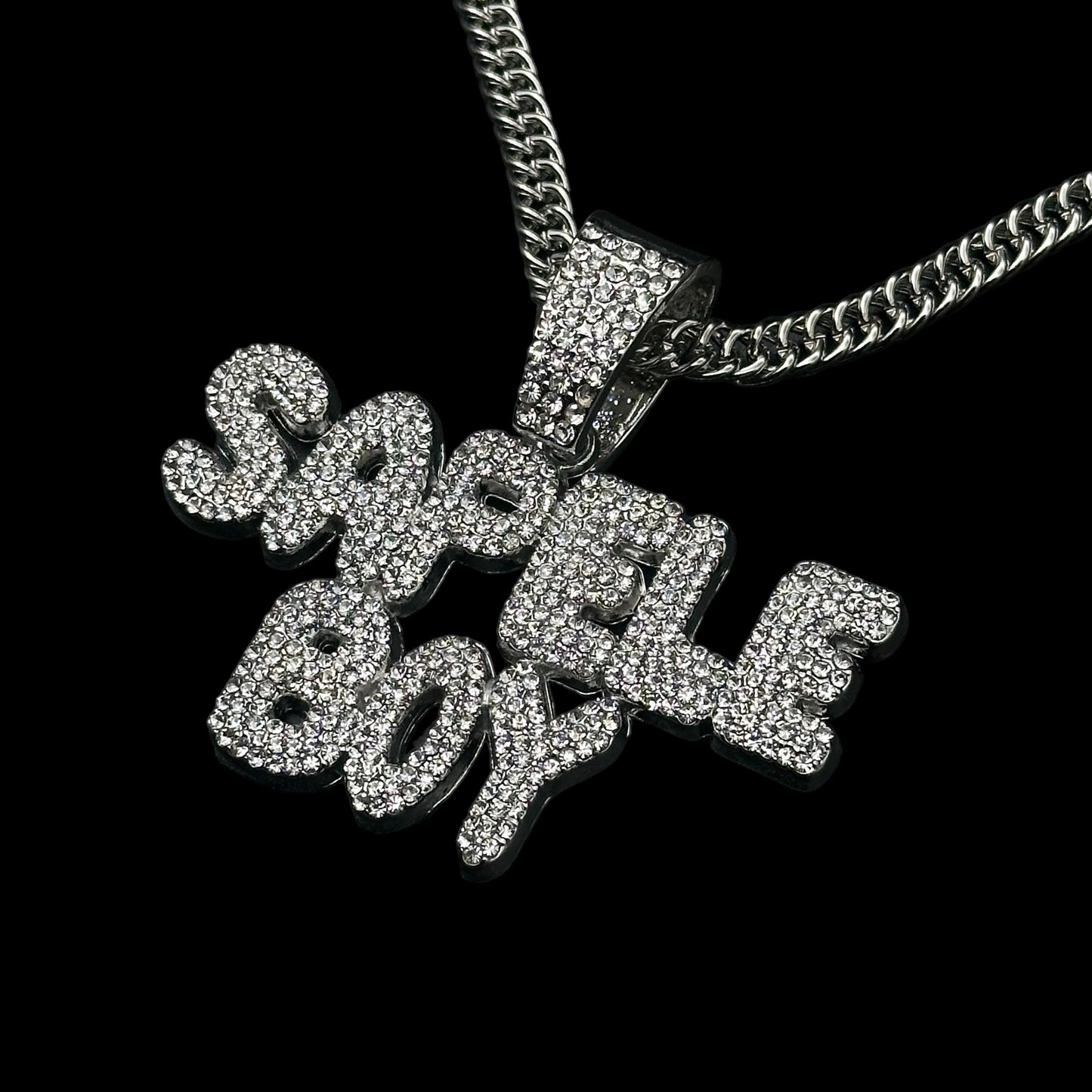 Colier “Sapele Boy” Silver