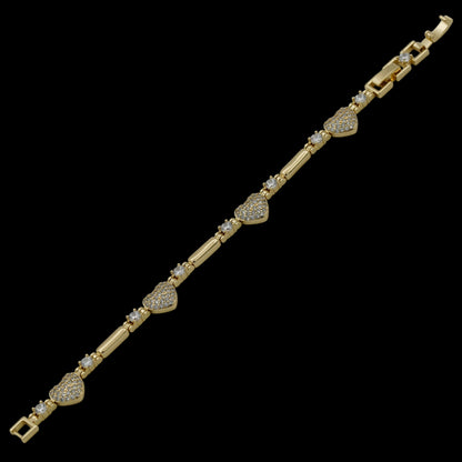 Bratara Lovernity Placata cu Aur 18K