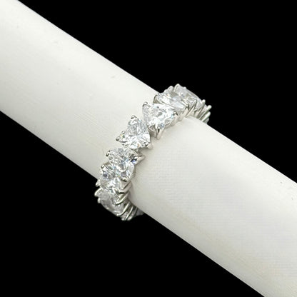 Inel Tennis Hearts Argint