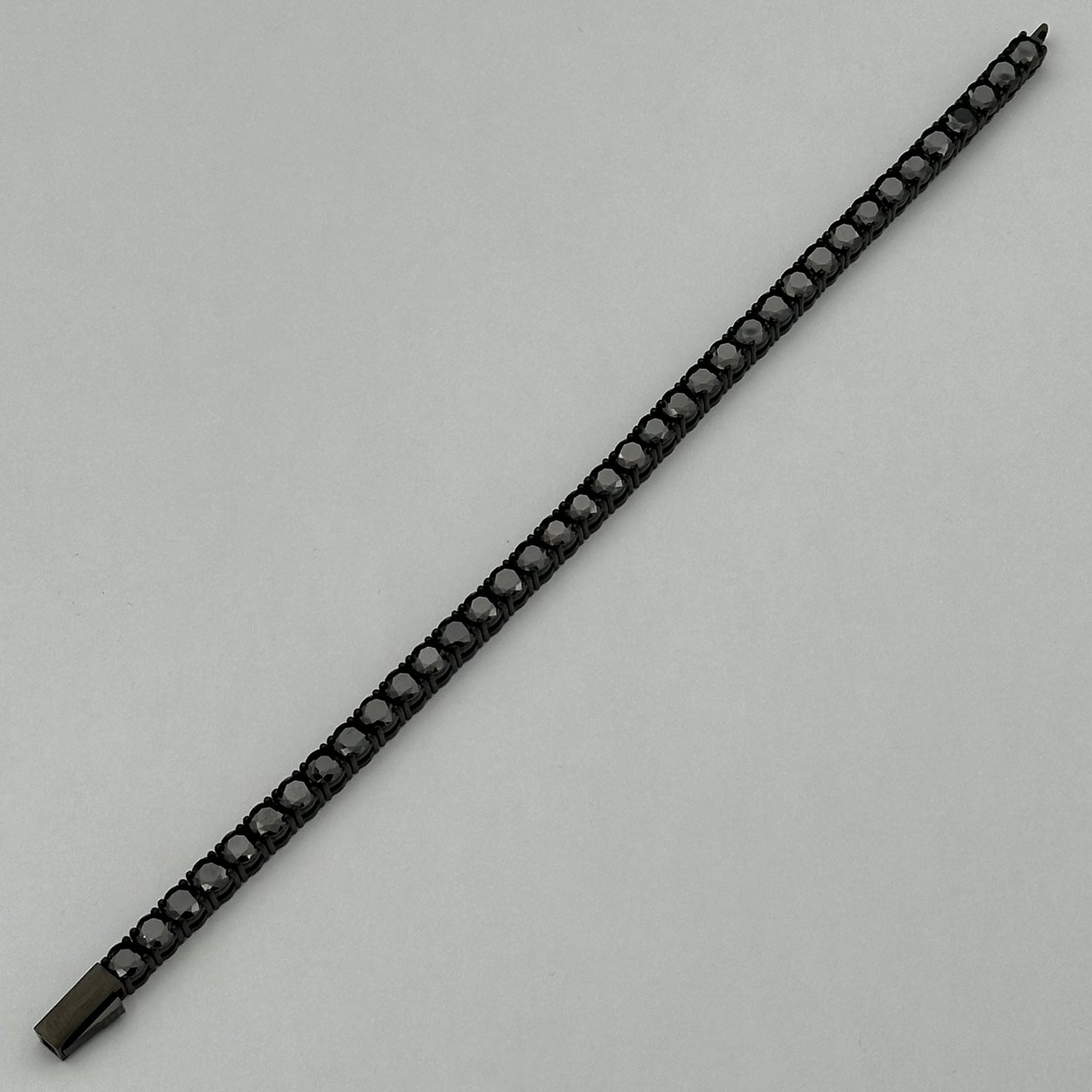Brățară Tennis 5mm Full Black INOX