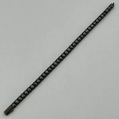 Brățară Tennis 5mm Full Black INOX