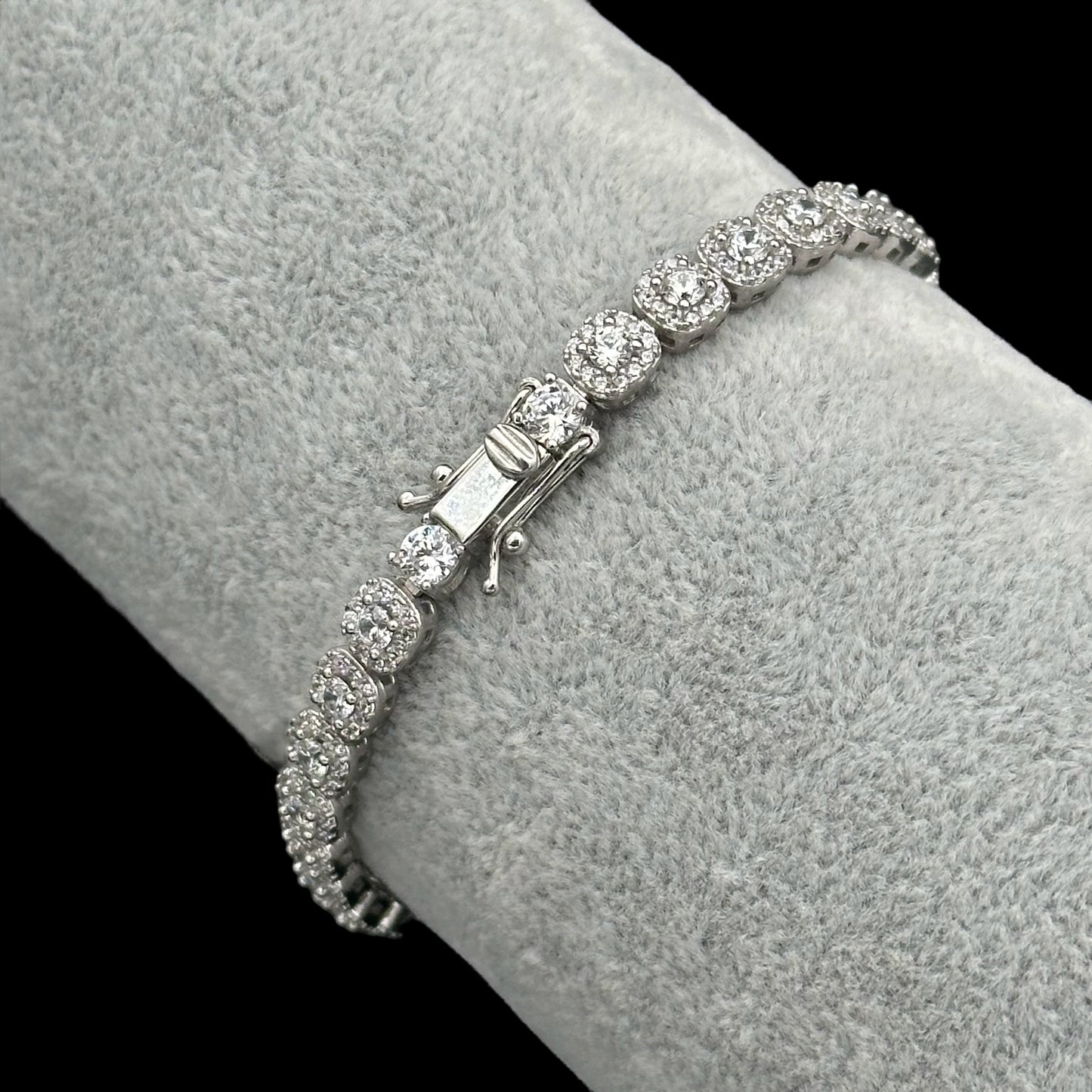 Bratara Tennis Diamond S Argint