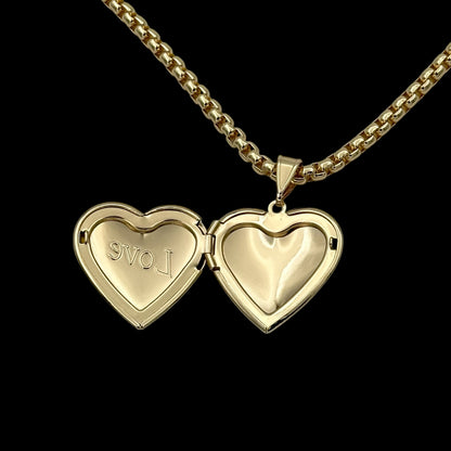 Colier Love personalizabil Placat cu Aur 18K