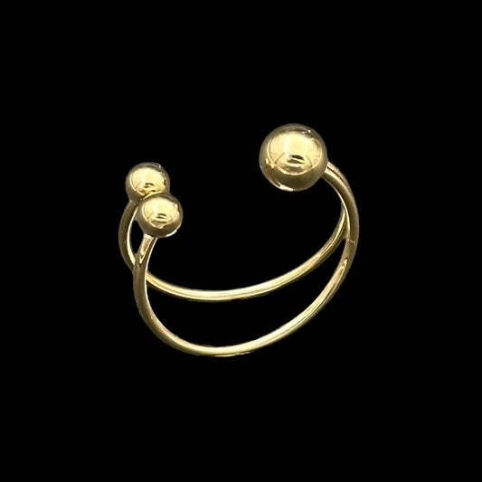 Inel Eclipse Placat cu Aur 18K