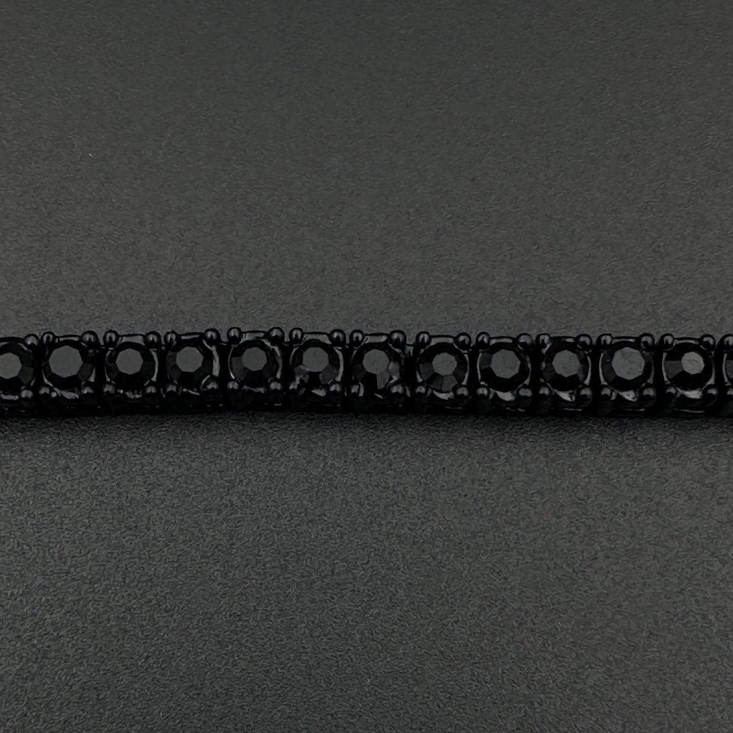 Colier Tennis 5mm Full Black