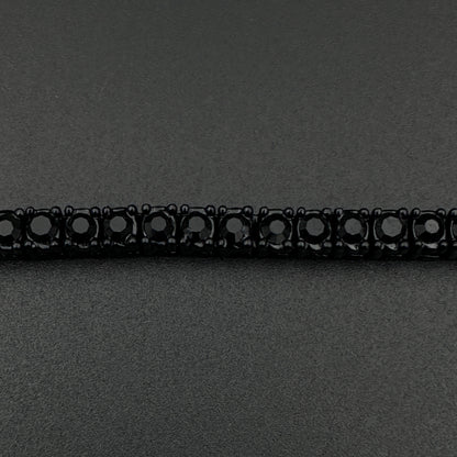 Colier Tennis 5mm Full Black