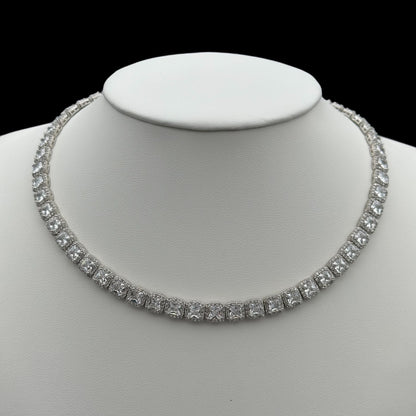 Colier Tennis Diamond Argint