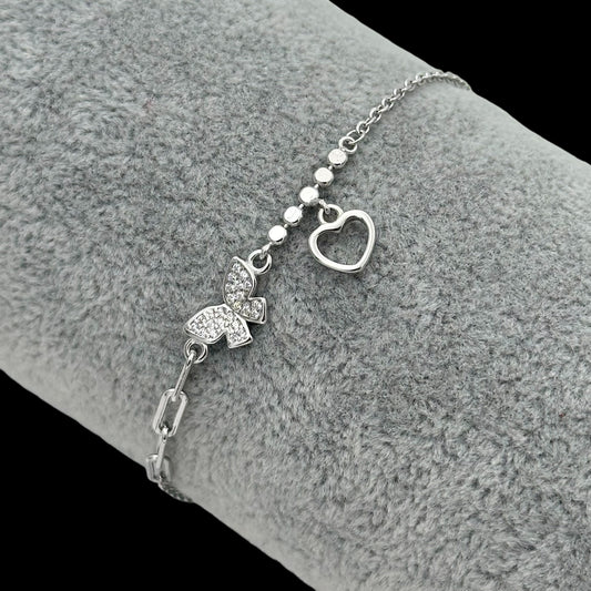 Bratara Butterfly Love Argint