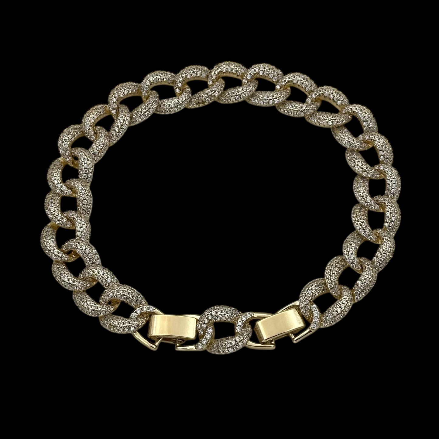 Brățară Cuban Clasic Placată cu Aur 18K