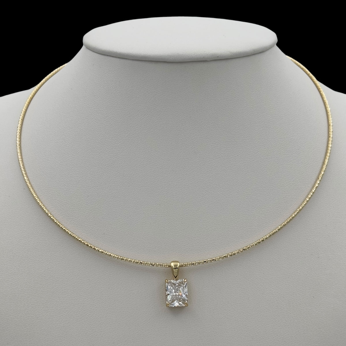 Colier Choker Diamond Placat cu Aur 18K