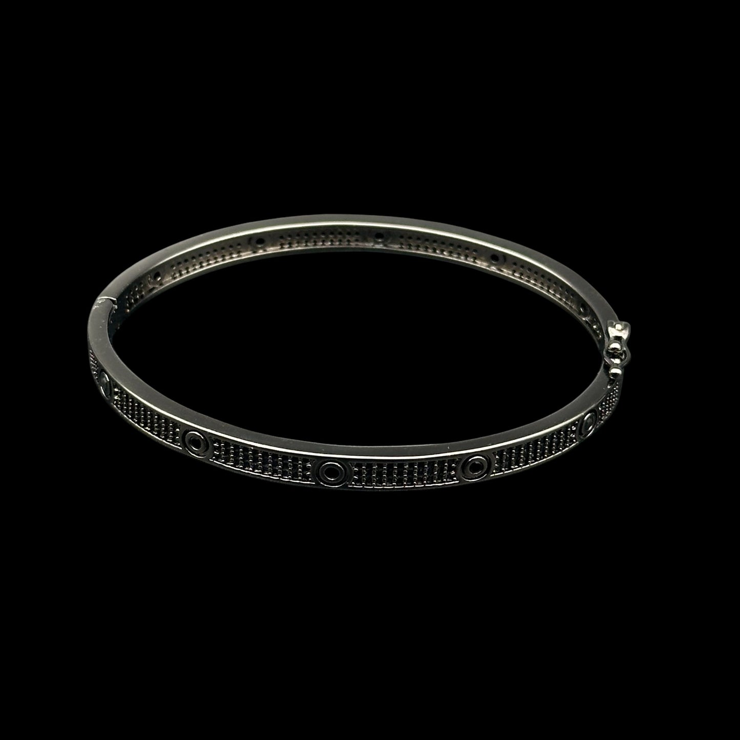 Brățară Fixă Damă Black INOX