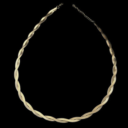 Colier Snake 2 Gold INOX