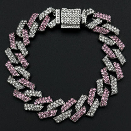 Brățară Cuban Special Pink