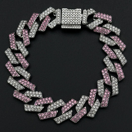 Brățară Cuban Special Pink