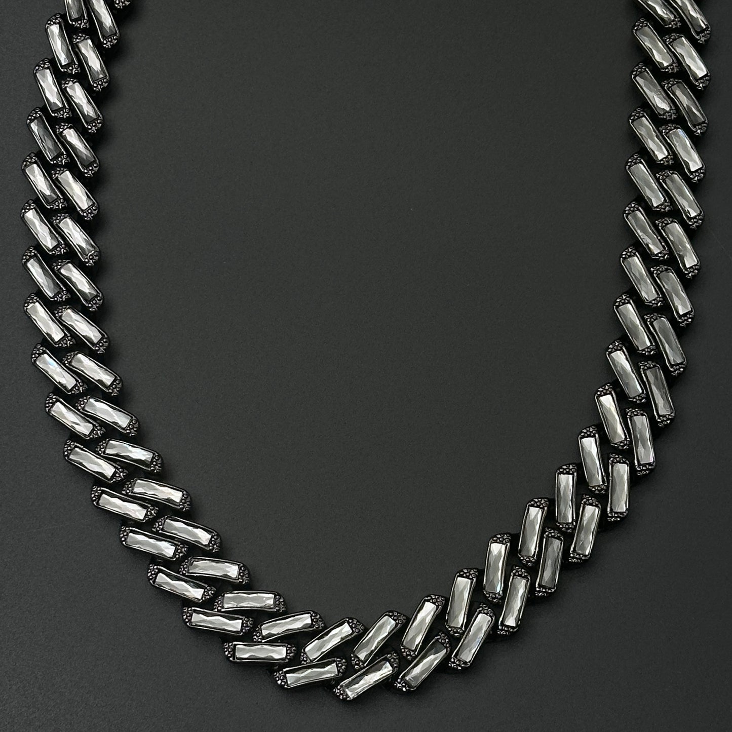 Colier Cuban Elegance Black