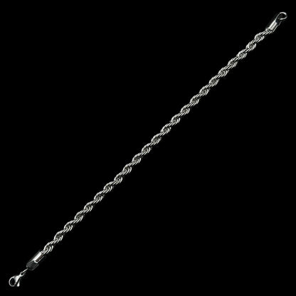 Brățară Rope 4mm INOX