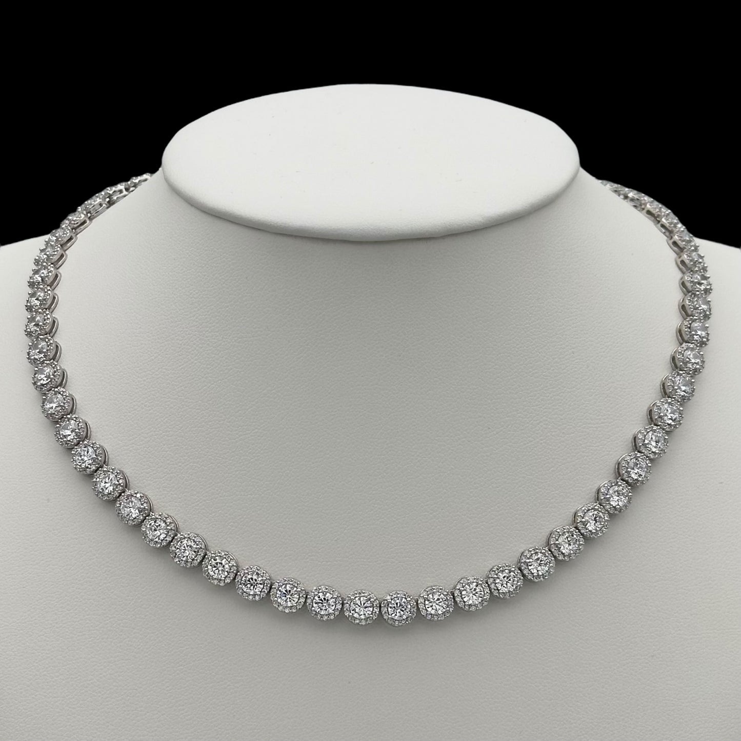 Colier Tennis Angely Argint