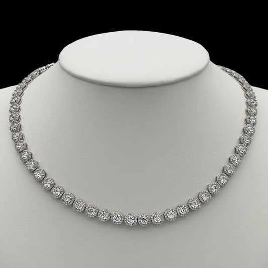 Colier Tennis Angely Argint