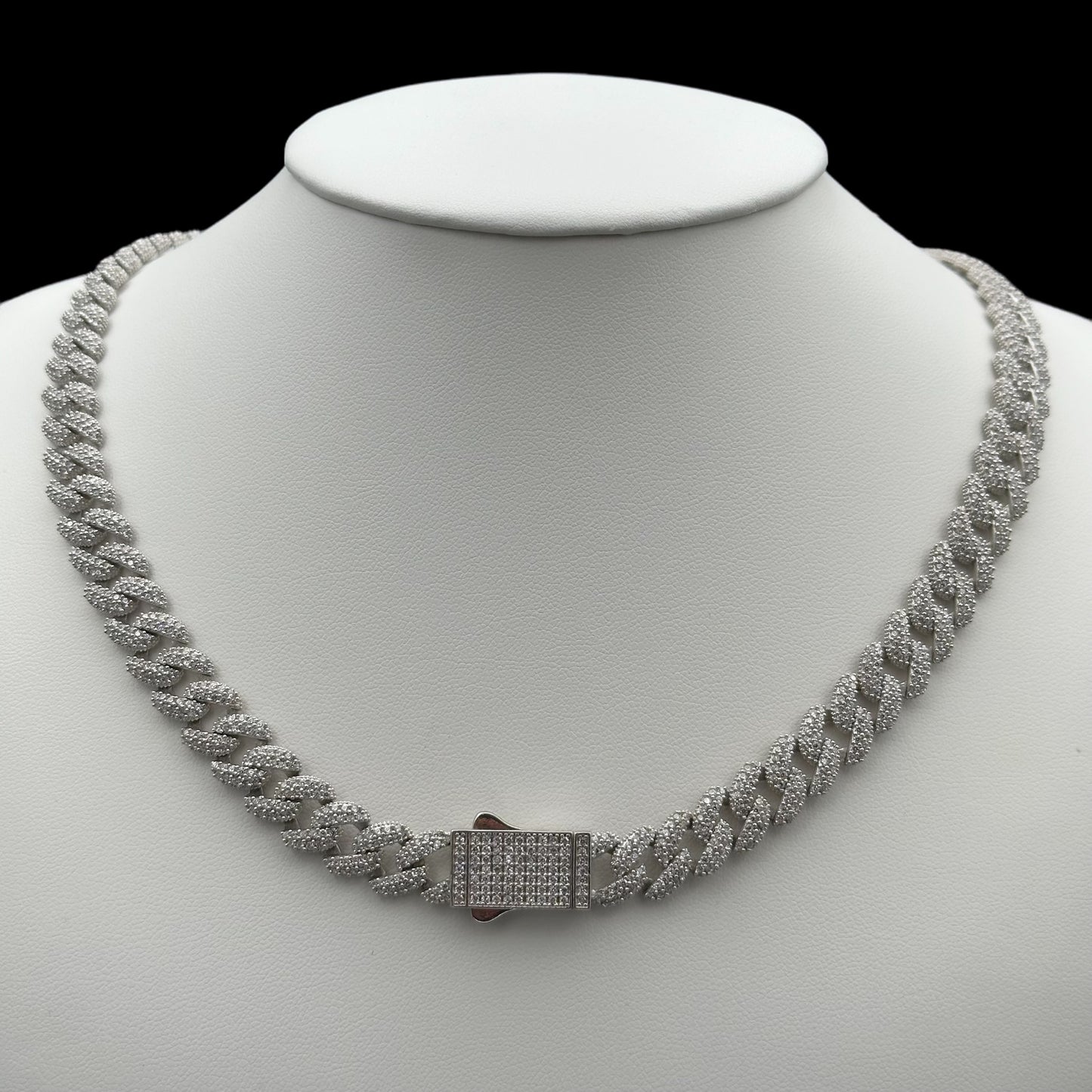 Colier Cuban 10mm Argint