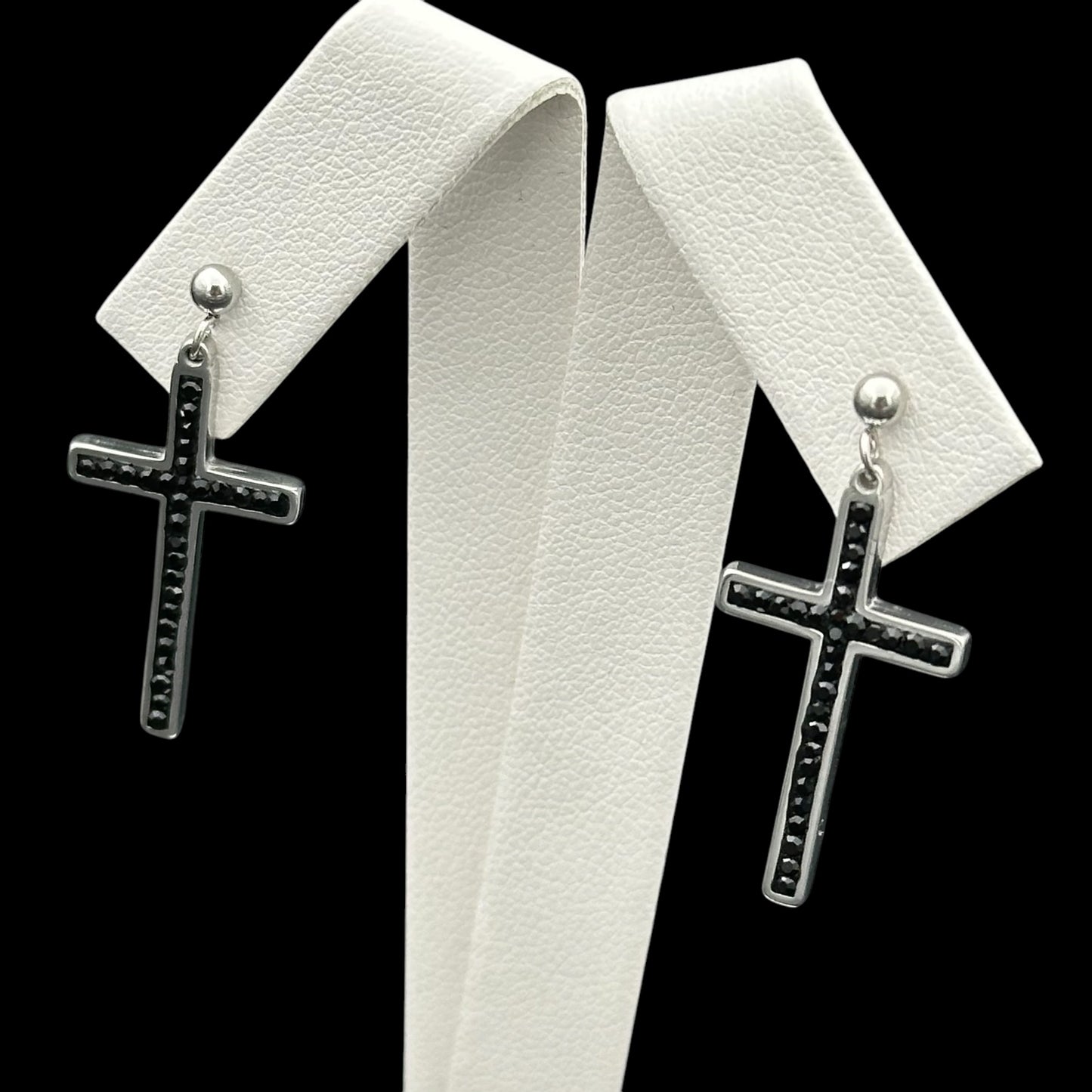 Cercei Cross Black INOX