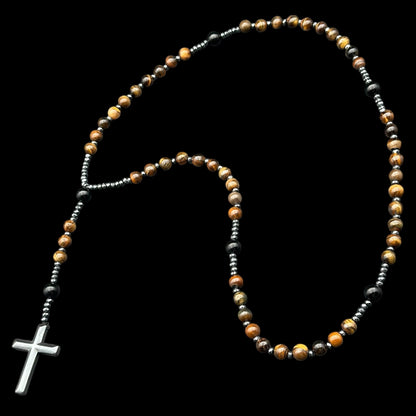 Colier Rosary Terra Cross