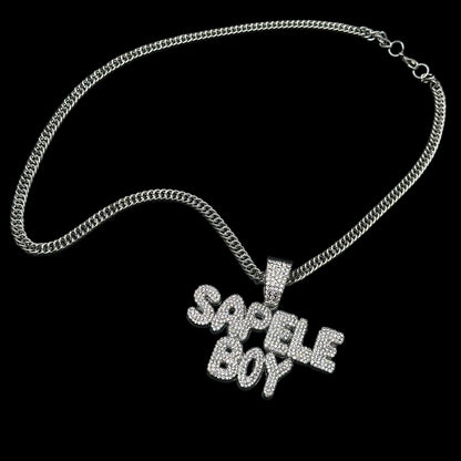 Colier “Sapele Boy” Silver