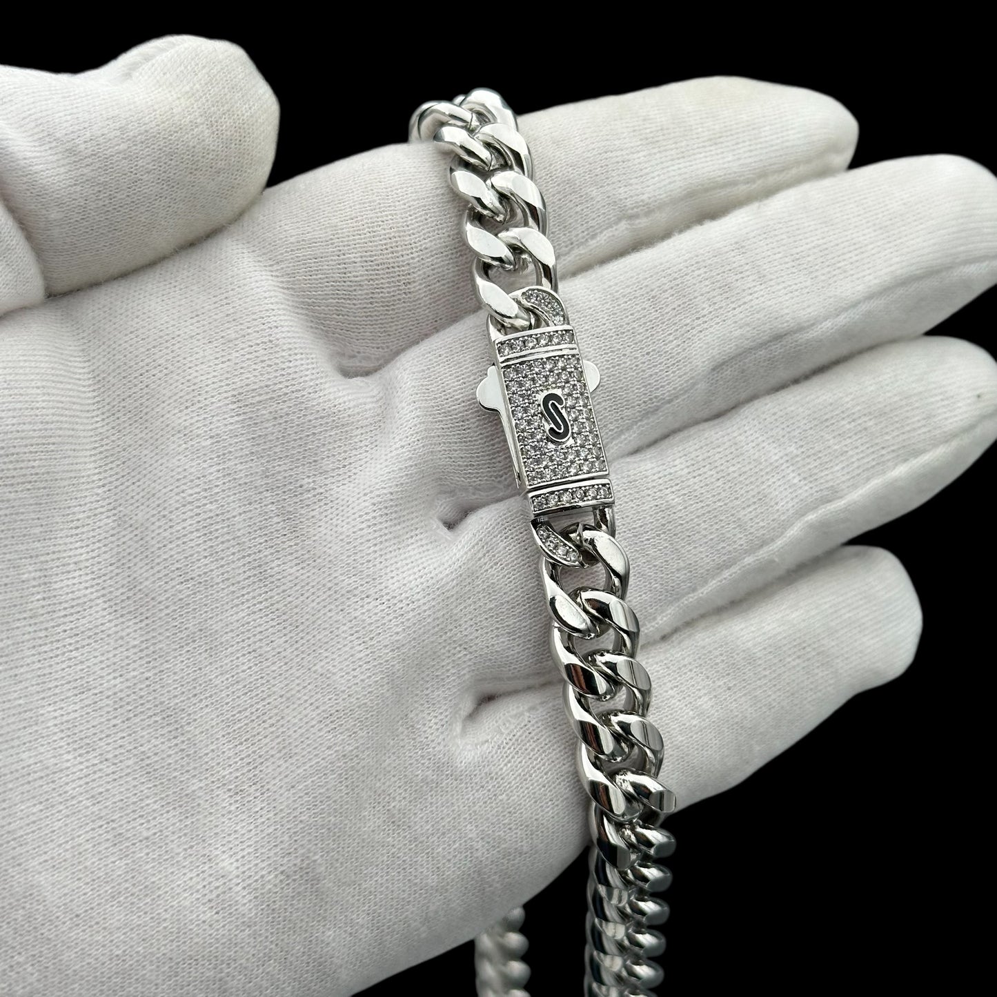 Colier Cuban Miami INOX