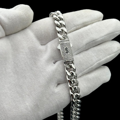 Colier Cuban Miami INOX