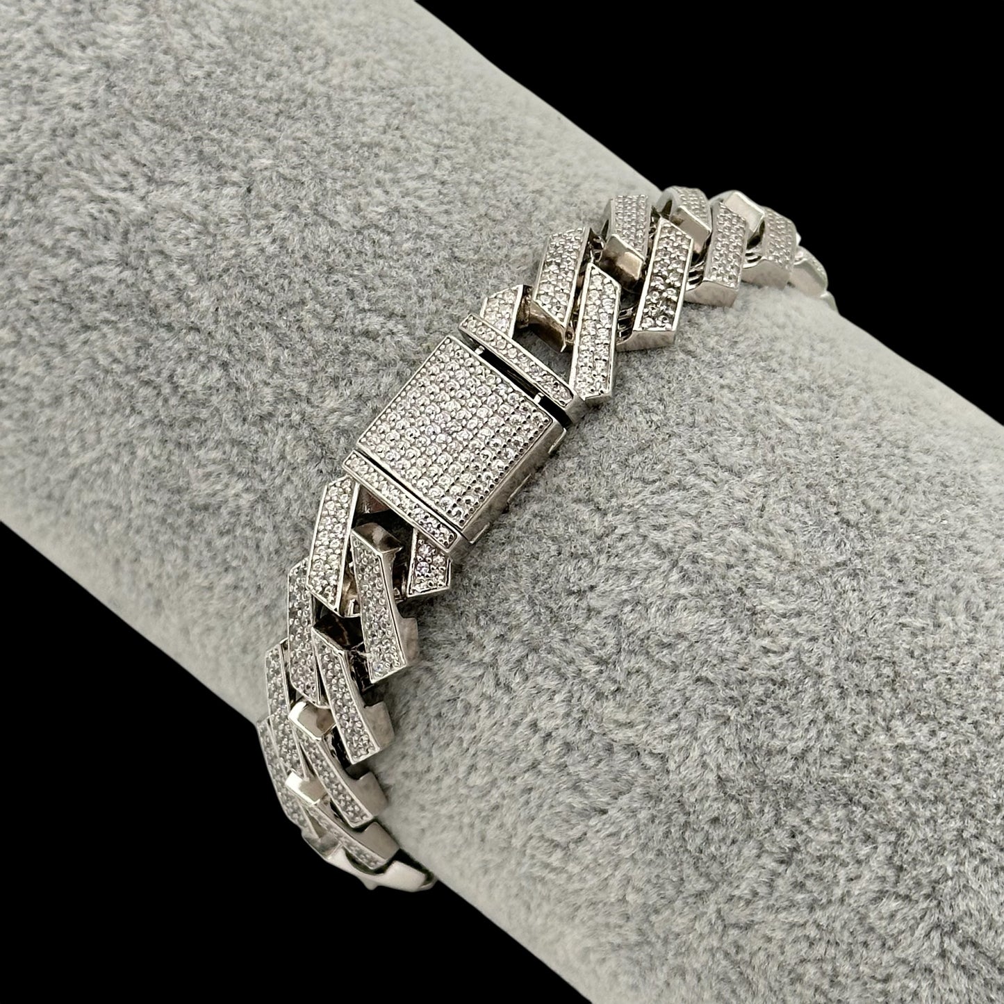 Bratara Cuban Special Argint