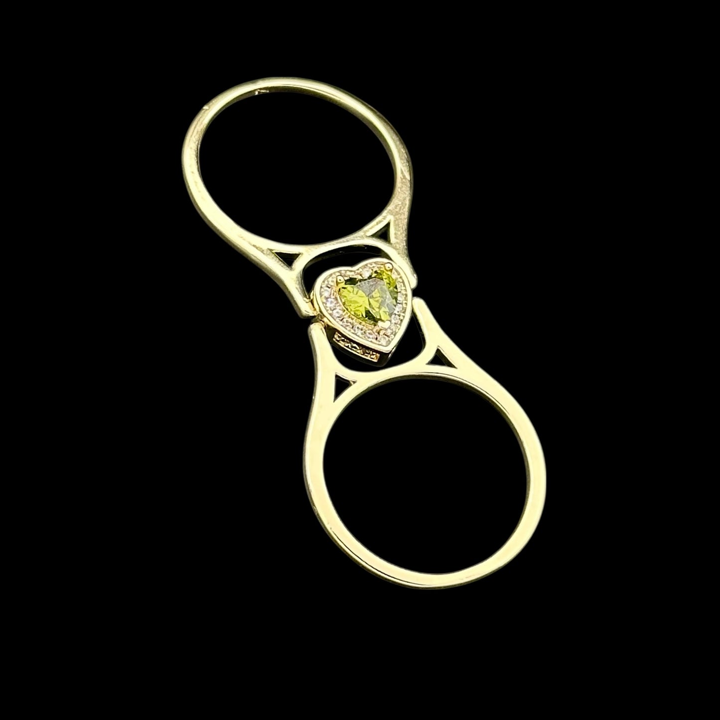 Inel Spin of Love Placat cu Aur 18K