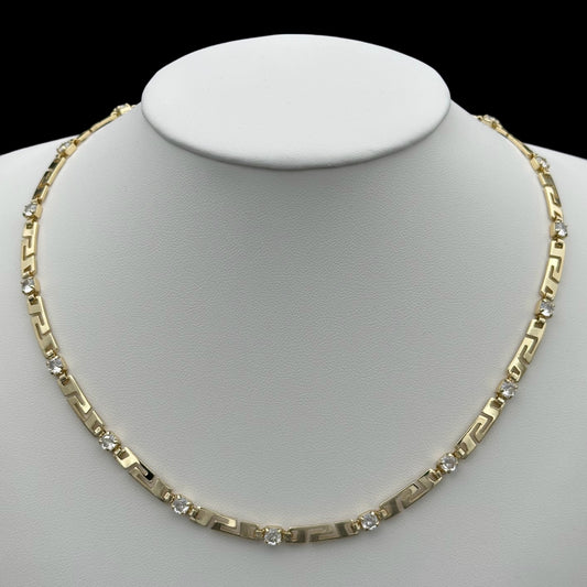 Colier Moments Placat cu Aur 18K