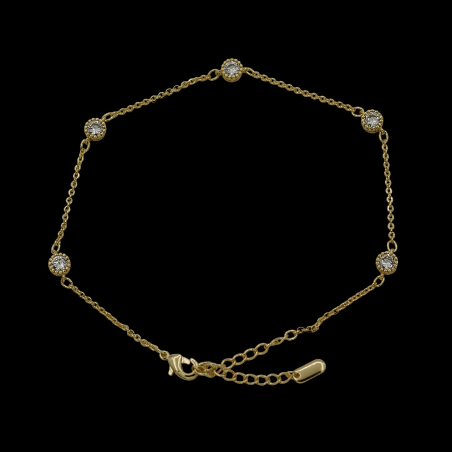 Bratara de picior Nova Placata cu Aur 18K