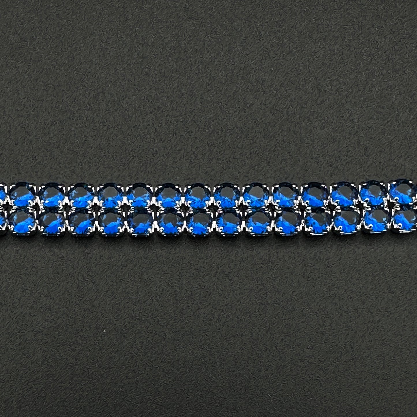 Brățară Tennis Double Blue