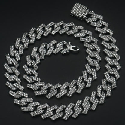Colier Cuban Special Silver
