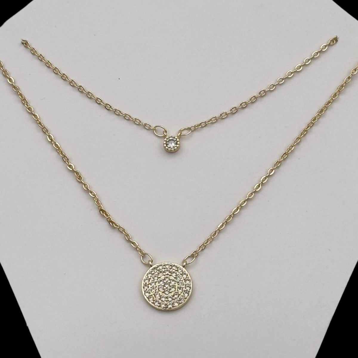 Colier Duo Nova Placat cu Aur 18K