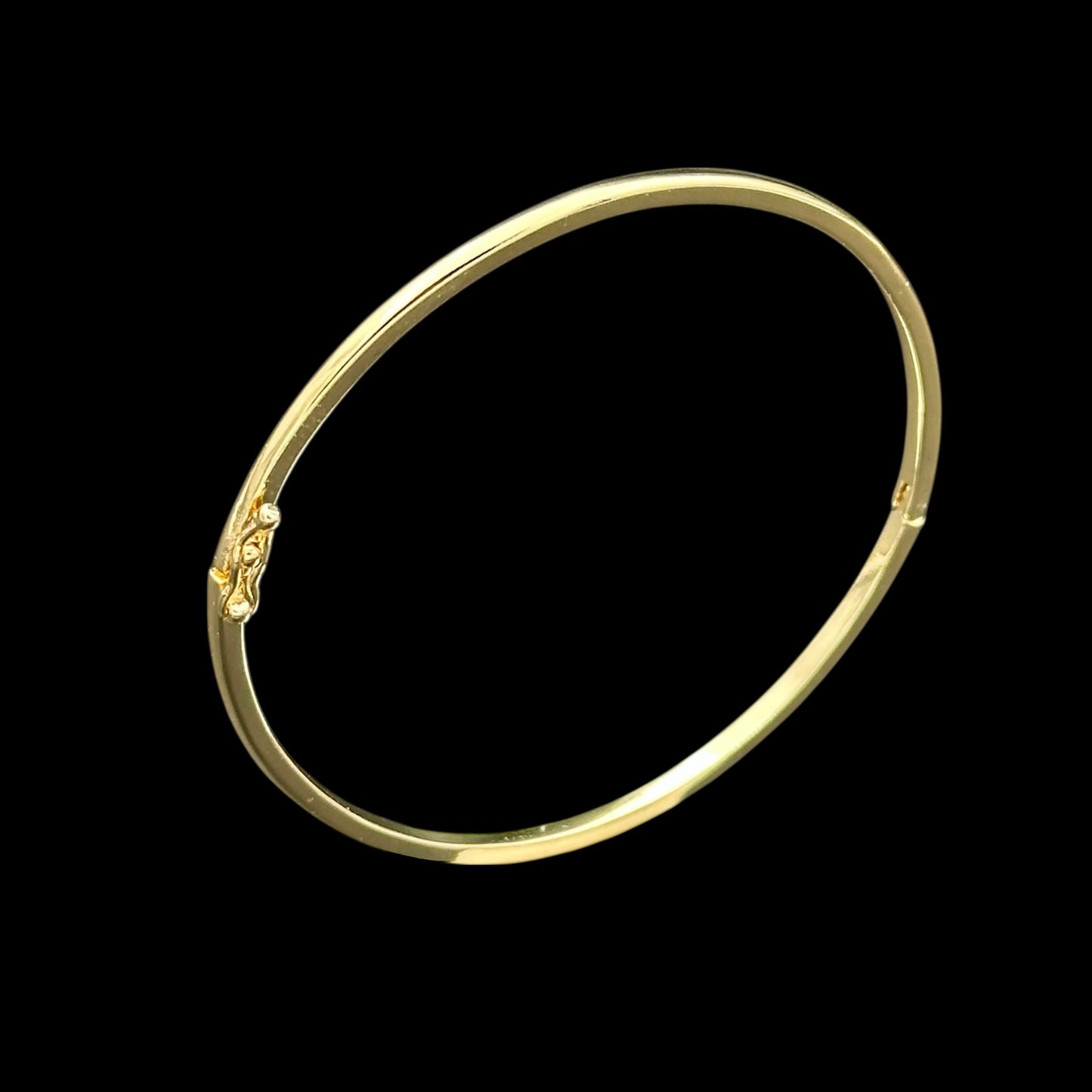 Brățară Fixă Clasic Placată cu Aur 18K