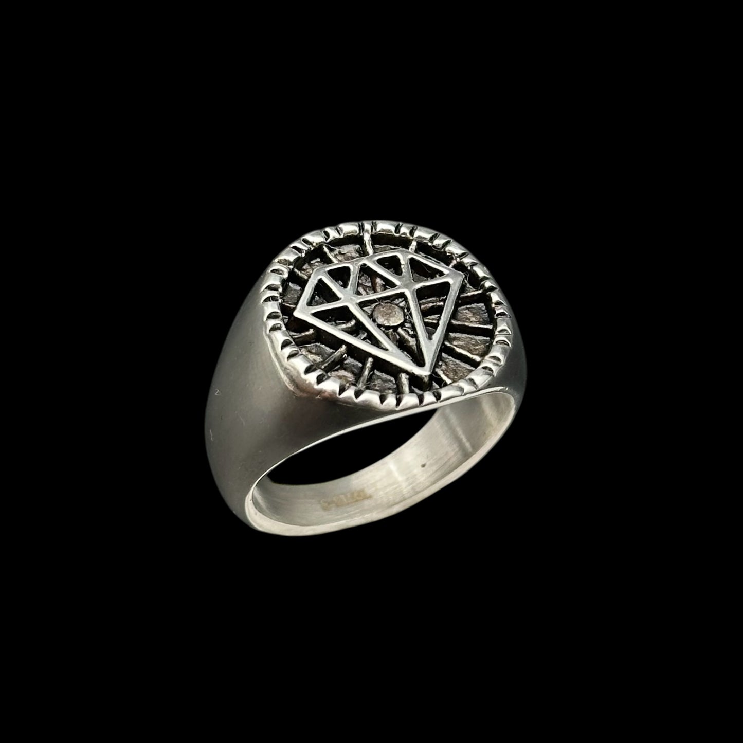 Inel Forge Diamond INOX