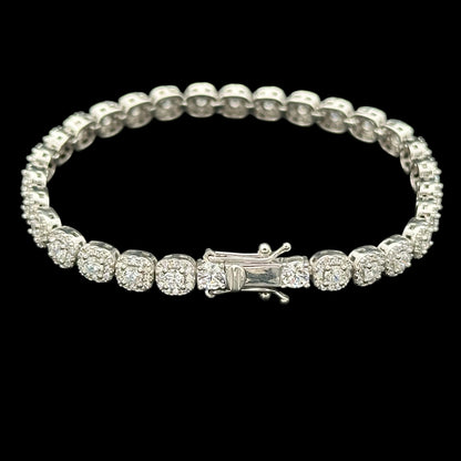 Bratara Tennis Diamond S Argint